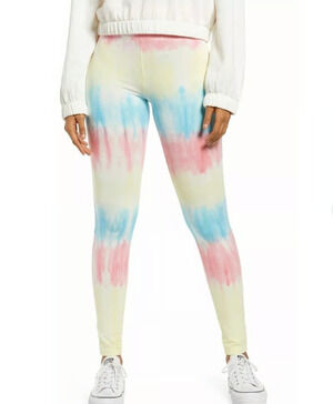 NWT BP High Rise Tie Dye Leggings Size XS STRETCHY joggers new high waistband